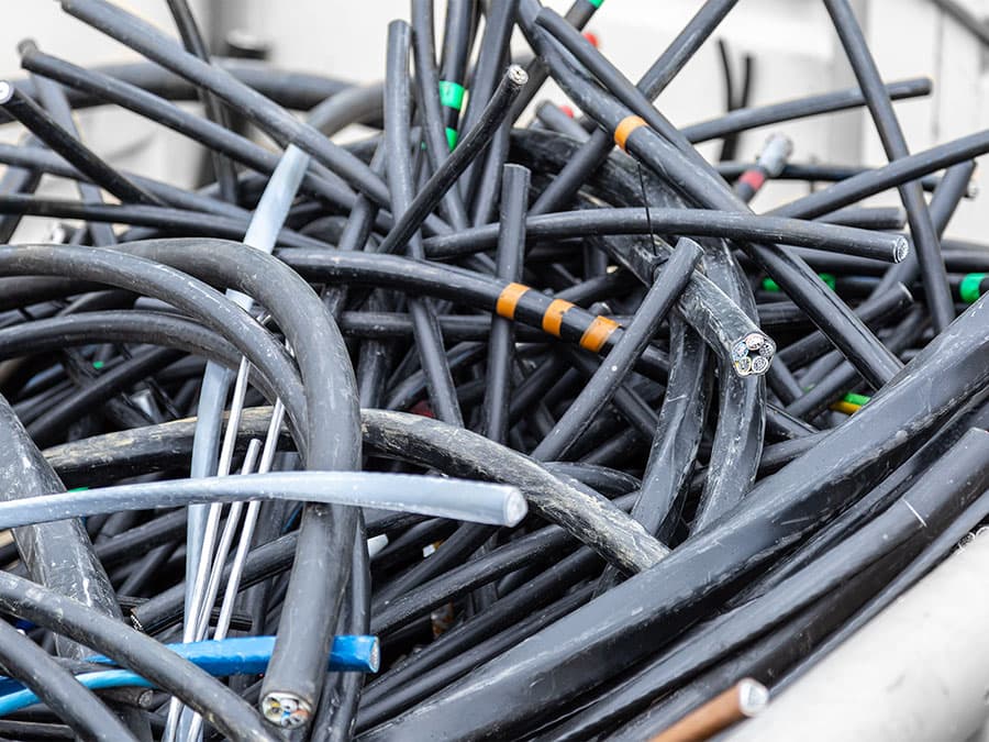 Основные виды лома кабеля, которые принимают на переработку